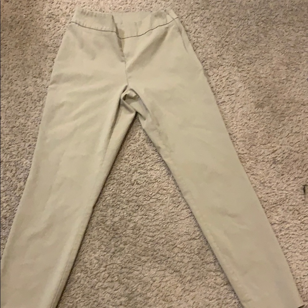 Khaki trousers